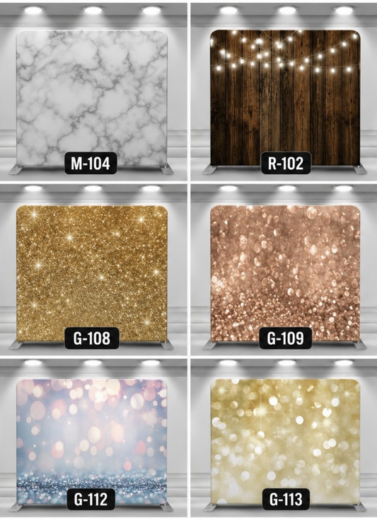 Custom Double-Sided Backdrop Cover
